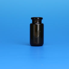 10mL Amber Vial 23x46mm Beveled Bottom 20mm Beveled Crimp