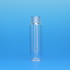 20mL Clear Vial 23x75mm Flat Bottom 20mm Beveled Crimp