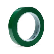 3M 471 Vinyl Tape Green 0.5 in x 36 yd Roll - 471 GREEN 1/2IN X 36YDS