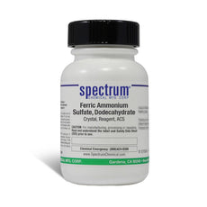 Ferric Ammonium Sulfate, Dodecahydrate, Crystal, Reagent, ACS