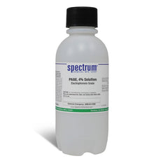 PAGE, 4 Percent Solution, Electrophoresis Grade