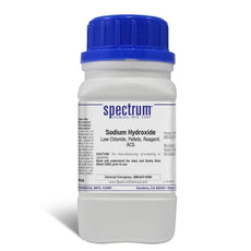 Sodium Hydroxide, Low Chloride, Pellets, Reagent, ACS