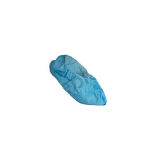 Tians Shoe Cover, Antistat PE, Seamless, Blue, XLG, 300/Cs - 725783-XL