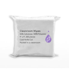 LabClean Wipe Cellulose/Polyester (55% Cellulose and 45% Polyester) Cleanroom Nonwoven Wipes ISO 6-7 