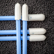 Foamtec CleanWIPE® Rigid Small Round Foam Tip Swabs - 50,000 Swabs/Case - HT1035