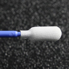 Foamtec MiraSWAB® Flexible Medium Cylinder Microfiber Over Polyester Tip Swabs - 8,000 Swabs/Case - HT1501TC-500