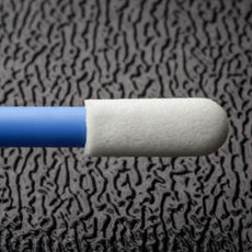 Foamtec UltraSOLV® Rigid Small Round Tip Static Dissipative Foam Swabs w/ ESD Safe Handle - 12,500 Swabs/Case - HT1932-500