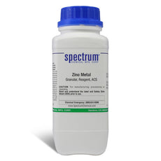 Zinc Metal, Granular, Reagent, ACS