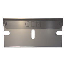 Accuforge Gem Single Edge Blade Disp .009in Ss 3-Fac Stl-Bck Uncoat Deg Wsh 5000bl/Cs - AGBL-7029-0000