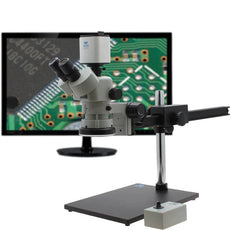 Aven Stereo Zoom Trinocular Microscope SPZV-50 [6.7x 50x] - 26800B-705
