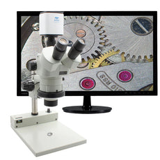 Aven Stereo Zoom Trinocular Microscope SPZHT-135 [21x - 135x] - SPZHT-135-258-512