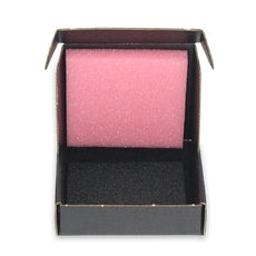 Conductive Containers Corstat Ic Shippers - Crosslink + Pink Foam 2-3/4 x 2-3/4 x 15/16, 100/Case - IC5025