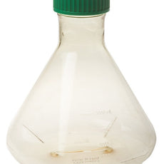  Celltreat 3L Fernbach Flask, Vent Cap, Baffled Bottom, Polycarbonate, Sterile, 4/Cs - 229875