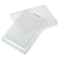  Celltreat 96 Well Tissue Culture Plate, Round Bottom with Lid, Individual, Sterile, 100/Cs - 229190