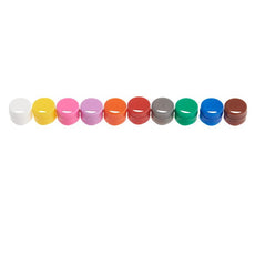  Celltreat Cap Insert for CF Cryogenic Vials, Assorted Colors, Non-sterile, 500/Cs - 229940