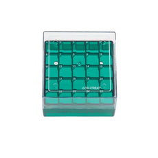  Celltreat Storage Box, CF Cryogenic Vial, 25 Place, Polycarbonate, Non-sterile , 5/Cs - 229942