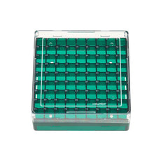  Celltreat Storage Box, CF Cryogenic Vial, 81 Place, Polycarbonate, Non-sterile, 5/Cs - 229943