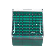  Celltreat Deep Storage Box, CF Cryogenic Vial, 81 Place, Polycarbonate, Non-sterile, 5/Cs - 229944