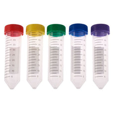  Celltreat 50mL Centrifuge Tube, Assorted Color Cap - Bag, Sterile, 500/Cs - 230421A