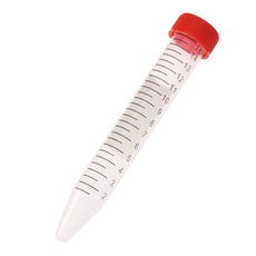  Celltreat 15mL Centrifuge Tube, Red Cap - Bag, Sterile, 500/Cs - 230411R