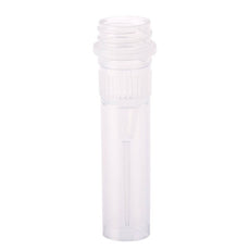  Celltreat TUBE ONLY, 0.5mL Screw Top Micro Tube, Self-Standing, Grip Band, Non-sterile, 1000/Cs - 230811