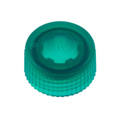  Celltreat CAP ONLY, Screw Top Micro Tube Cap, O-Ring, Translucent, Green, Non-sterile, 1000/Cs - 230842G