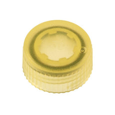  Celltreat CAP ONLY, Screw Top Micro Tube Cap, O-Ring, Translucent, Yellow, Non-sterile, 1000/Cs - 230842Y