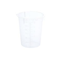  Celltreat 150mL Graduated Beaker, Polypropylene, Non-sterile, 100/Cs - 230514
