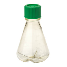  Celltreat 250mL Erlenmeyer Flask, Vent Cap, Baffled Bottom, PC, Sterile, 12/Cs - 229827