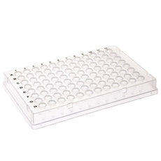  Celltreat 96 Well PCR Plate, Full Skirt, Clear, 0.1mL, Non-sterile, 50/Cs - 229515