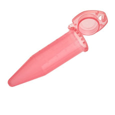  Celltreat 5mL Macro Centrifuge Tube, Snap-Pop, Red, Non-sterile, 100/Cs - 229445R