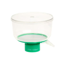  Celltreat 500mL Bottle Top Filter, PES Filter Material, 0.22uM, 90mm, Sterile, 24/Cs - 229717