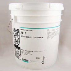 Dow SILASTIC RTV-3112 Silicone Rubber Base White 18.1 kg Pail - RTV-3112 BASE 18.1KG PL