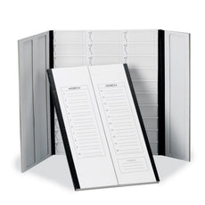 Heathrow Scientific Cardboard Slide Tray, 30-Place, Black Trim - HS9930
