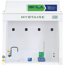 Mystaire Mystaire Isola EDGE 36" ductless filtered workstation with EverSafe III Touch Microprocessor controller 110V - MY-ISL36P2