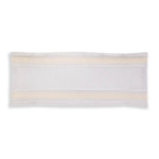 Foamtec Sahara+ PharmaMOP® GO Cleanroom Ribbed Microfiber/Polyester Mop Head with Sahara Foam Scrubbing Strips - 200 Mop Heads/Case - FS879SH
