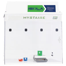 Mystaire Mystaire Isola Vue 72" ductless filtered workstation with EverSafe III Touch Microprocessor controller 110V - MY-ISL72