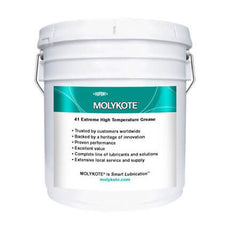 DuPont MOLYKOTE 41 Extreme High Temperature Bearing Grease Black 3.6 kg Pail - 41 GRSE 3.6KG PAIL