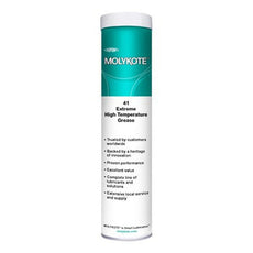 DuPont MOLYKOTE 41 Extreme High Temperature Bearing Grease Black 400 g Cartridge - 41 GRSE 400G CARTRIDGE