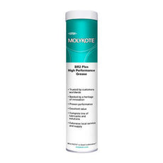 DuPont MOLYKOTE BR2-Plus Multi-Purpose E.P. Grease Black 400 g Cartridge - BR 2 PLUS GREASE 400G CART