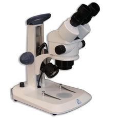 Meiji Techno EM-32 LED Binocular Entry-Level 0.7X-4.5X Incident and Transmitted Zoom Stereo Microscope