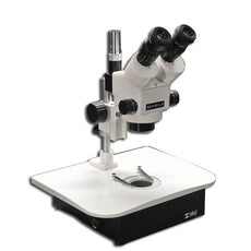 Meiji Techno EMZ-8TRH + MA522 + F + BD-M-LED (7X – 45X) Stand Configuration System, Working Distance: 104mm (4.09″)