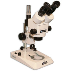 Meiji Techno EMZ-13TR + MA502 + PLS-2 (10X – 70X) Stand Configuration System, Working Distance: 90mm (3.54″)