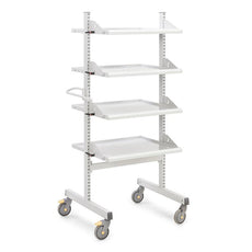 Treston Industrial Multi cart High M750, 4 adjustable shelves ESD - TMTH7-002-49