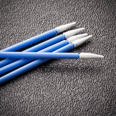 Foamtec UltraSOLV® Mini Semi-Flexible Spear Foam Tip Swabs - 12,500 Swabs/Case - HT1714-500