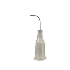 Jensen Global 17 Gauge 0.5" HP Series Tip ID .040" 90º Bend - White - Box/50 - JG17-0.5HPX-90