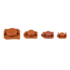 Jensen Global 5 cc Air Barrel End Cap - Bag/40 - JG5A-BLL-EC-40