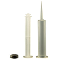 Jensen Global 10 cc Unassembled Manual Taper Tip Syringe - Bag/20 - JG10MT-20