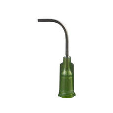 Jensen Global 14 Gauge 1.0" HP Series Tip ID .063" 90º Bend - Olive - Box/50 - JG14-1.0HPX-90