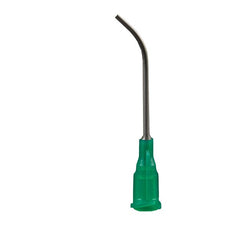 Jensen Global 14 Gauge 1.5" IT Series Tip ID .069" 45º Bend - Olive - Box/50 - JG14-1.5X-45